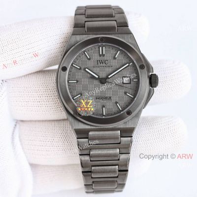 Swiss Replica IWC Ingenieur 40mm Swiss 2824 Watch Blacksteel